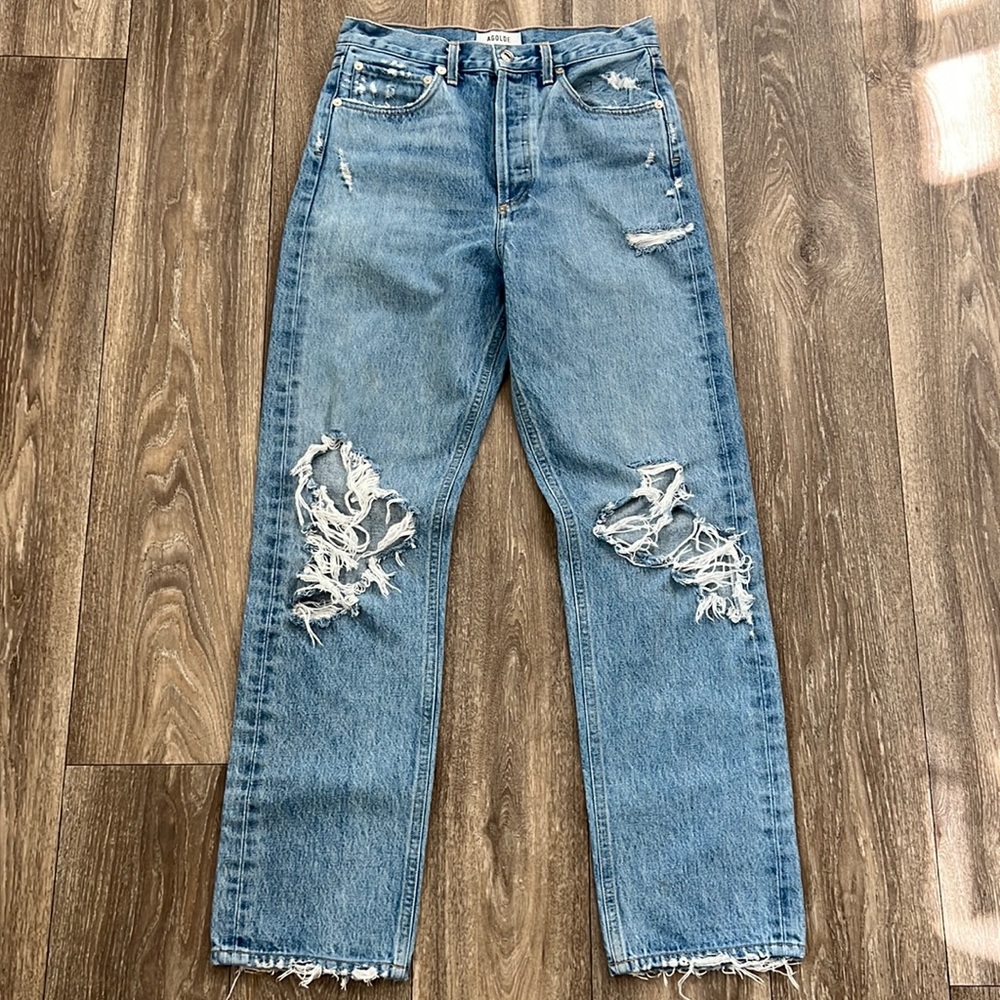 Agolde 90s Mid Rise Loose Fit  - Fall Out